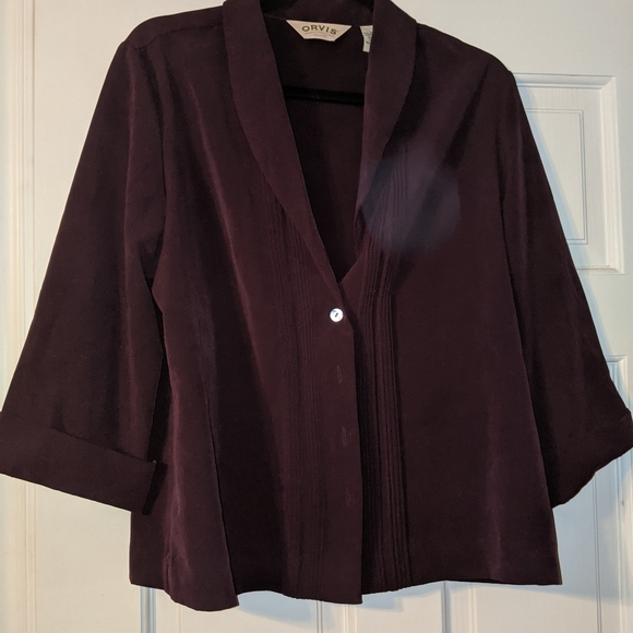 ORVIS vintage purple blazer - Picture 2 of 3